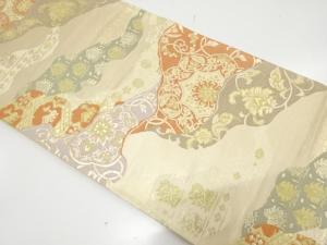 アンティーク　道長取りに名物裂織り出し袋帯（材料）